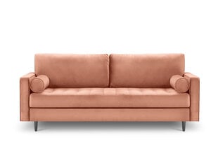 Трехместный диван Milo Casa Santo, розовый цена и информация | Диваны | kaup24.ee