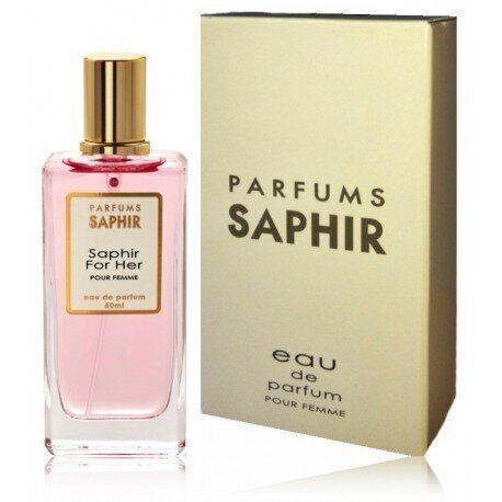 Parfüümvesi Saphir Saphir For Her EDP naistele 50 ml цена и информация | Naiste parfüümid | kaup24.ee