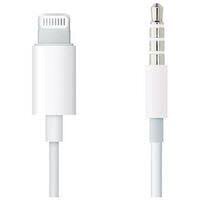 Apple Lightning to 3.5 mm Audio Cable (1.2m) - White - MXK22ZM/A цена и информация | Mobiiltelefonide kaablid | kaup24.ee