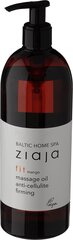 Tselluliidivastane vormiv massaažiõli Ziaja Baltic Home SPA FIT, 490 ml цена и информация | Антицеллюлитные кремы, средства для упругости кожи | kaup24.ee