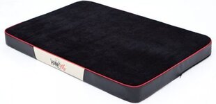 Hobbydog матрас для питомца Premium Velvet Black, L, 100x67 см цена и информация | Лежаки, домики | kaup24.ee