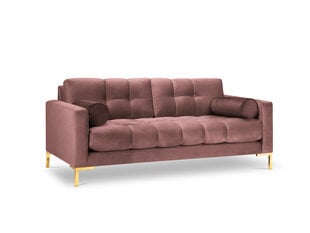 Двухместный диван Cosmopolitan Design Bali, розовый/золотой цена и информация | Диваны | kaup24.ee