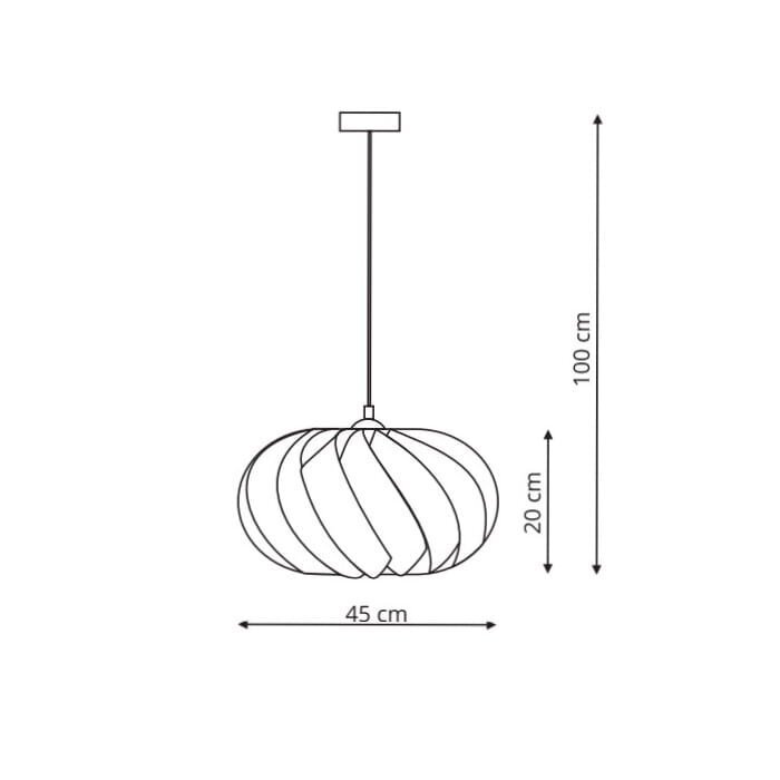 Laelamp Light Prestige Jet цена и информация | Rippvalgustid | kaup24.ee