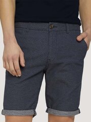 Мужские шорты Tom Tailor 1024574*26348, тёмно-синий /белый цена и информация | Мужские шорты | kaup24.ee