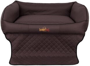 Hobbydog дорожный лежак Royal Trunk Dark Brown, R3, 110x90 см цена и информация | Принадлежности в дорогу | kaup24.ee