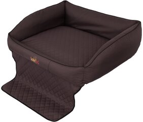 Hobbydog дорожный лежак Royal Trunk Dark Brown, R3, 110x90 см цена и информация | Принадлежности в дорогу | kaup24.ee