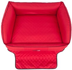 Hobbydog reisimadrats Royal Trunk Red, R4, 110x100 cm цена и информация | Принадлежности в дорогу | kaup24.ee