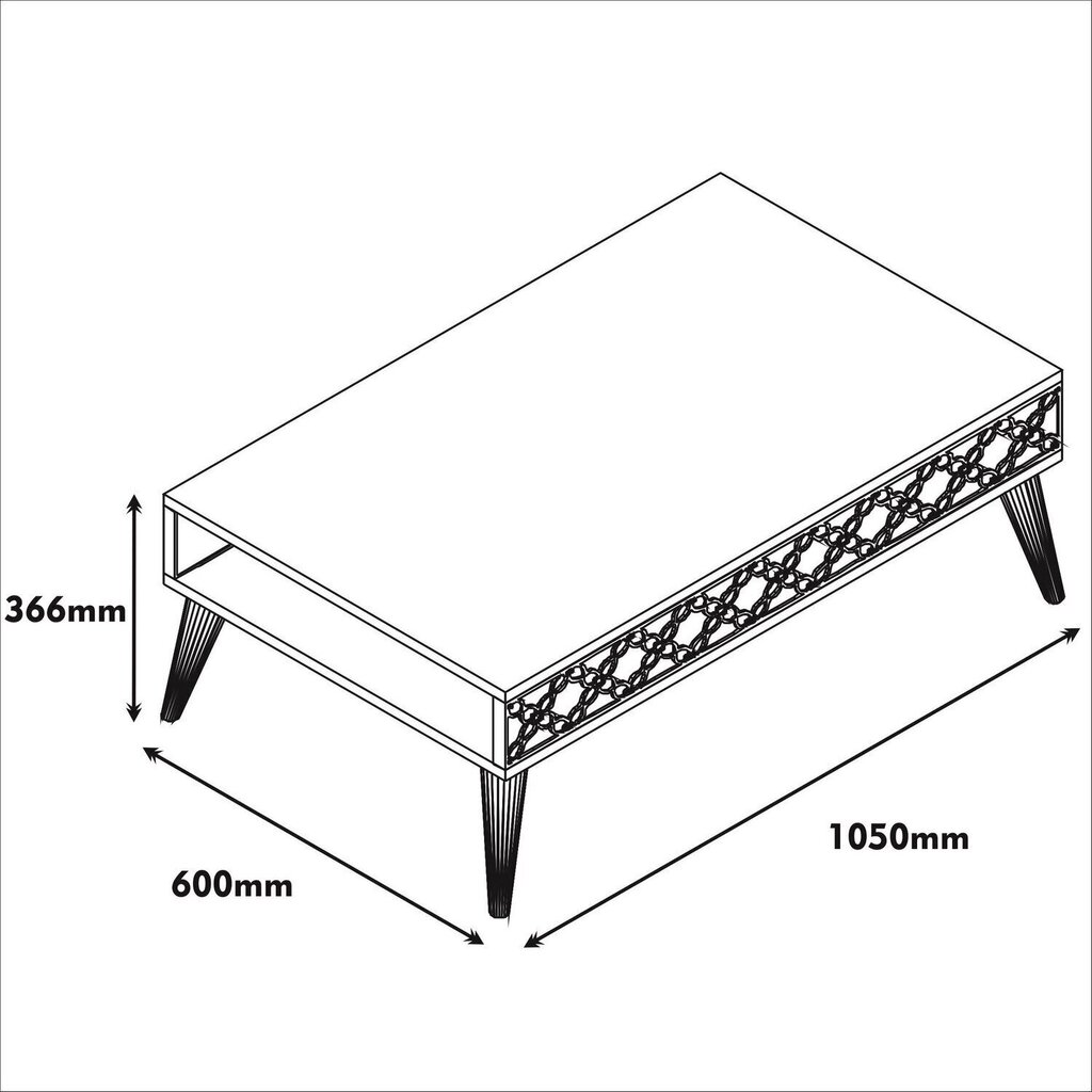 Elutoa mööblikomplekt Kalune Design 845(VI), tumepruun/sinine цена и информация | Sektsioonid | kaup24.ee