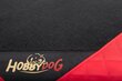 Hobbydog matt Exclusive, XL, Black/Red, 110x90 cm цена и информация | Pesad, padjad | kaup24.ee