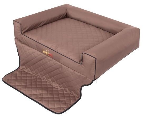 Hobbydog reisipesa Viki Trunk Light Brown, R4, 110x100 cm цена и информация | Reisimise tarvikud | kaup24.ee