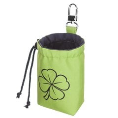 Hobbydog сумка для угощений Light Green Clover, 18x5x12 см цена и информация | Средства для дрессировки собак | kaup24.ee
