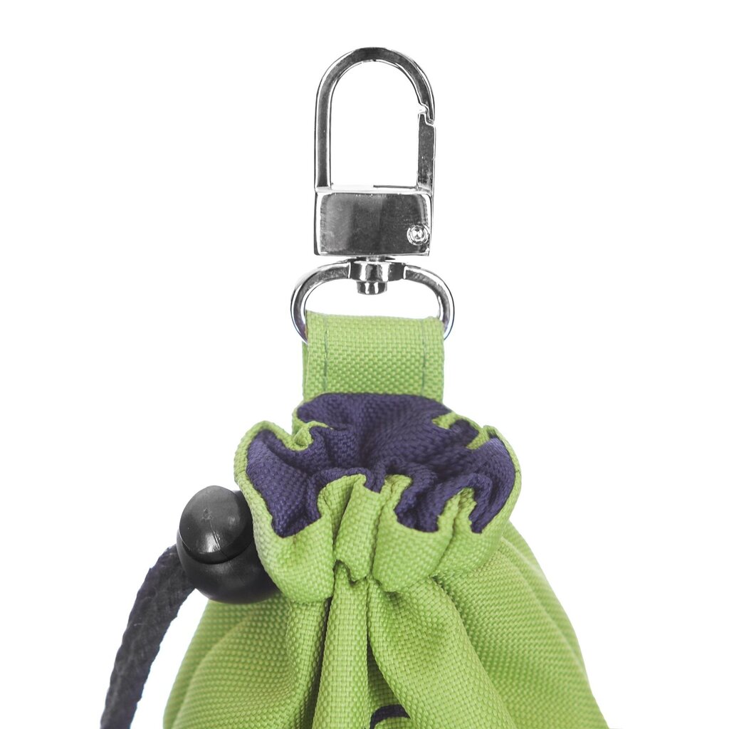 Hobbydog maiustuste kott Light Green Clover, 18x5x12 cm цена и информация | Dresseerimise vahendid koertele | kaup24.ee