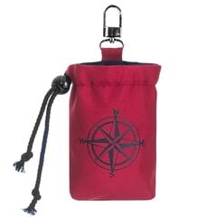 Hobbydog maiustuste kott Red Compass, 18x5x12 cm цена и информация | Средства для дрессировки собак | kaup24.ee