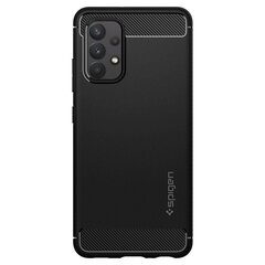 Telefoniümbris Spigen Rugged Armor, Samsung Galaxy A72, must hind ja info | Telefoni kaaned, ümbrised | kaup24.ee