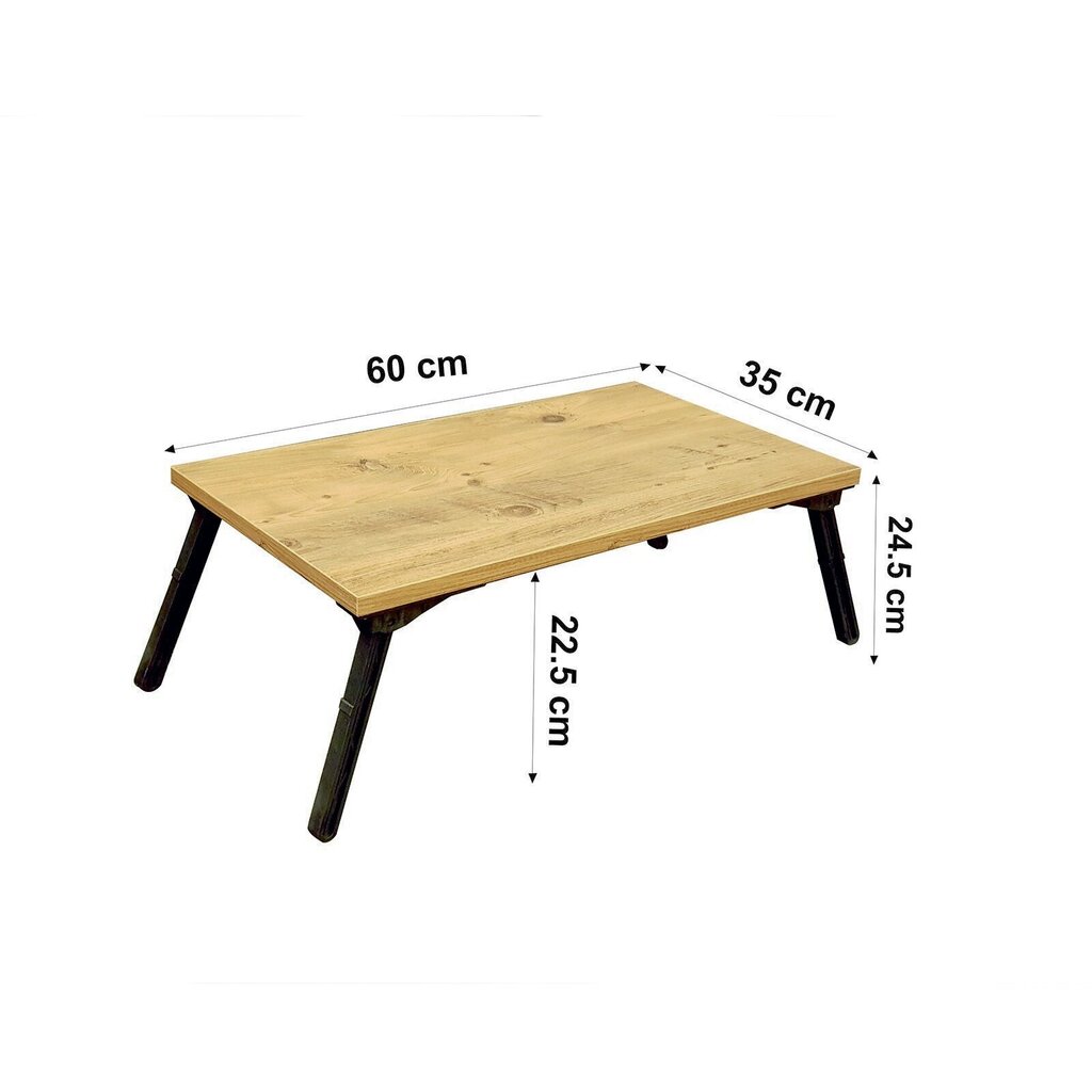 Sülearvuti laud Kalune Design 869 (I), helepruun hind ja info | Arvutilauad, kirjutuslauad | kaup24.ee