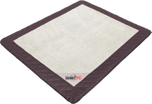 Hobbydog matt Exclusive, L, Brown/Beige Fur, 90x70 cm цена и информация | Pesad, padjad | kaup24.ee