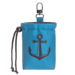 Hobbydog maiustuste kott Blue Anchor, 18x5x12 cm hind ja info | Dresseerimise vahendid koertele | kaup24.ee