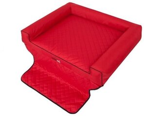 Hobbydog дорожный лежак Viki Trunk Red, R1, 90x70 см цена и информация | Принадлежности в дорогу | kaup24.ee