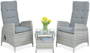 Комплект уличной мебели Focus Garden Malta Duo, серый цена и информация | Комплекты уличной мебели | kaup24.ee