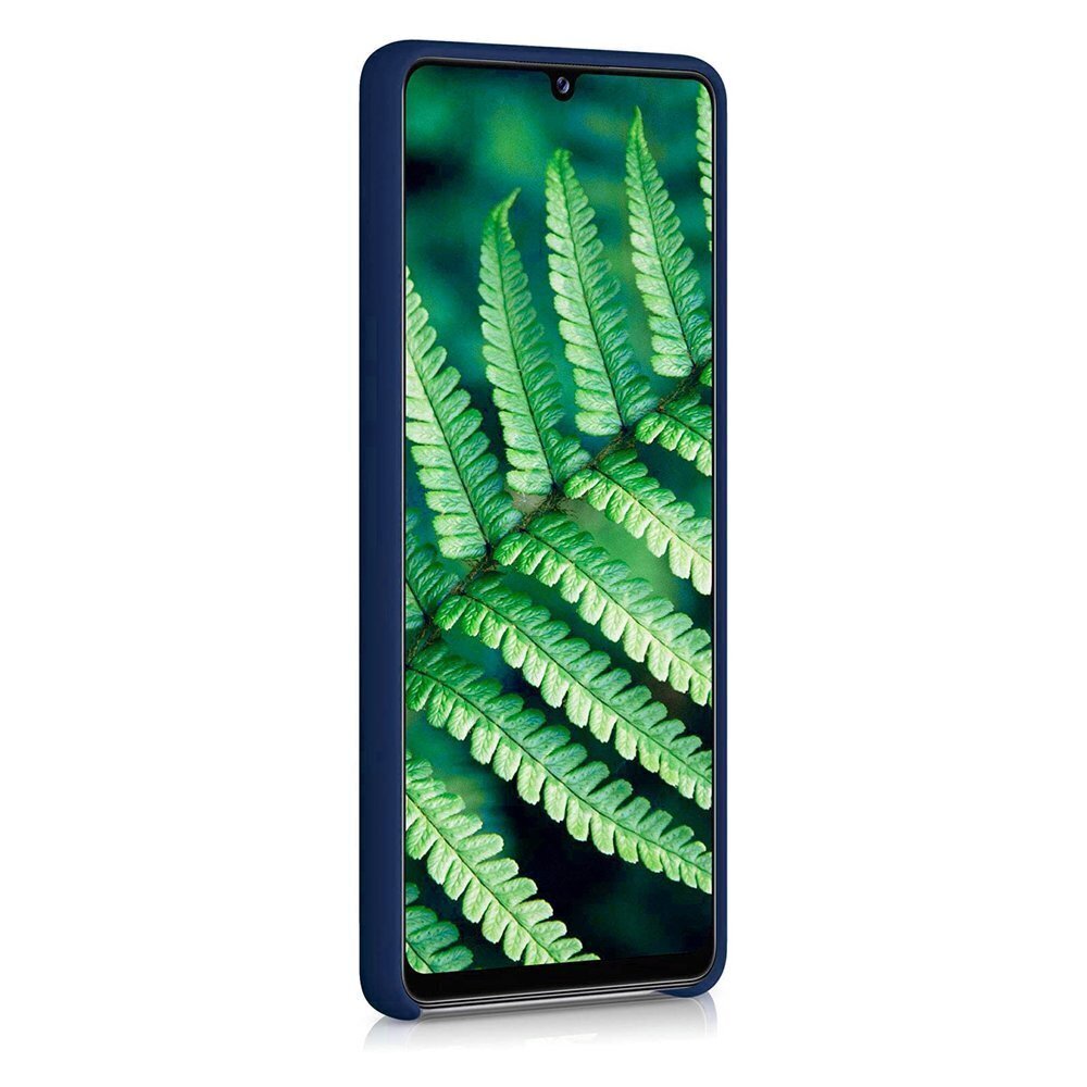 Telefoniümbris Silicone Soft Flexible, Samsung Galaxy A42 5G, sinine цена и информация | Telefoni kaaned, ümbrised | kaup24.ee