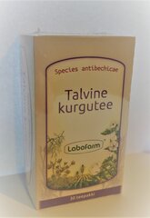 Talvine ravimtaimede teesegu kurgule, 30 tk (species antibechicae) цена и информация | Чай | kaup24.ee