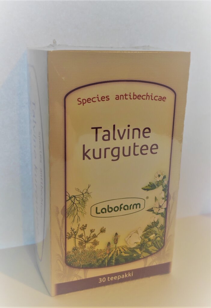 Talvine ravimtaimede teesegu kurgule, 30 tk (species antibechicae) цена и информация | Tee | kaup24.ee