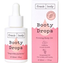Pinguldav kehaõli Frank Body Booty Drops Firming Body Oil 30ml цена и информация | Кремы, лосьоны для тела | kaup24.ee