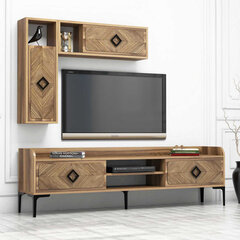 Комплект мебели для гостиной Kalune Design 845(V), темно-коричневый цена и информация | Секции | kaup24.ee