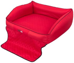 Hobbydog дорожный лежак Royal Trunk Red, R1, 90x70 см цена и информация | Принадлежности в дорогу | kaup24.ee