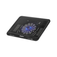 Rebel Notebook Cooler up to 14'' Pad Stand / Silent fan / LED / USB hind ja info | Sülearvuti tarvikud | kaup24.ee