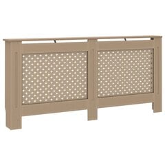 vidaXL radiaatorikate 172 x 19 x 81 cm, MDF hind ja info | Tarvikud kaminatele ja ahjudele | kaup24.ee