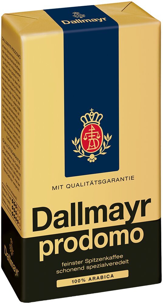 Dallmayr Prodomo jahvatatud kohv HVP, 250 g hind ja info | Kohv, kakao | kaup24.ee