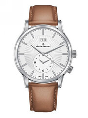 Meeste käekell Claude Bernard Classic 2nd Time Zone 62007 3 AIN цена и информация | Мужские часы | kaup24.ee