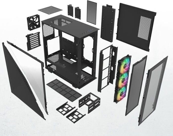 Thermaltake CA-1S2-00M1WN-01 цена и информация | Arvutikorpused | kaup24.ee