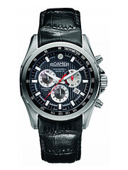Мужские часы Roamer Rockshell Mark III Chrono, 220837 41 55 02 цена и информация | Мужские часы | kaup24.ee
