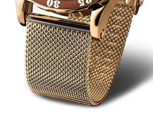 Kellarihm Vostok Europe 20 mm-yellow-gold-Br-Mesh, kuldne hind ja info | Meeste käekellad | kaup24.ee