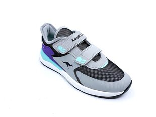 Laste jalatsid Kangaroos KD-Fit V, hall / sinine цена и информация | Детская спортивная обувь | kaup24.ee