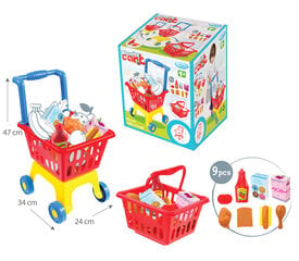 Mänguostukorv koos tarvikutega Mochtoys, 12163 hind ja info | Tüdrukute mänguasjad | kaup24.ee
