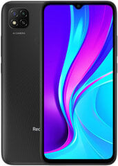 Xiaomi Redmi 9C NFC 3/64GB Dual SIM Midnight Gray MZB0AK5EU цена и информация | Мобильные телефоны | kaup24.ee