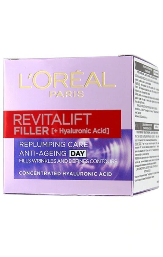 Päevakreem L'Oreal Paris Revitalift Filler SPF50 50 ml цена и информация | Näokreemid | kaup24.ee