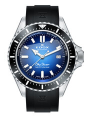 Мужские часы Edox Skydiver Neptunian Limited Edition, 80120 3NCA BUIDN цена и информация | Мужские часы | kaup24.ee