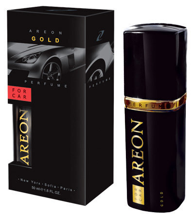 Salongi õhuvärskendaja "Areon Perfume Gold" 50ml цена и информация | Autolõhnastajad | kaup24.ee