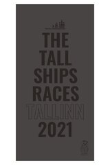 Пляжное полотенце серого цвета из микрофибры The Tall Ships Races 2021 цена и информация | Полотенца | kaup24.ee