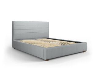Кровать Micadoni Home Aranda 45, 180x200 см, светло-серая цена и информация | Кровати | kaup24.ee
