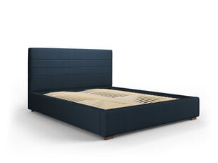 Кровать Micadoni Home Aranda 45, 160x200 см, синяя цена и информация | Кровати | kaup24.ee