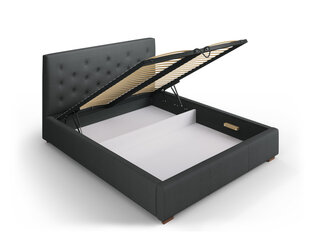 Кровать Micadoni Home Seri 45, 160x200 см, темно-серая цена и информация | Кровати | kaup24.ee