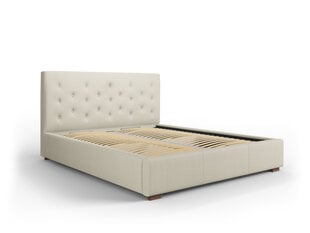 Кровать Micadoni Home Seri 45, 180x200 см, бежевая цена и информация | Кровати | kaup24.ee