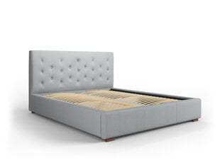 Кровать Micadoni Home Seri 45, 180x200 см, светло-серая цена и информация | Кровати | kaup24.ee