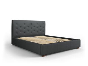 Кровать Micadoni Home Seri 45, 140x200 см, темно-серая цена и информация | Кровати | kaup24.ee