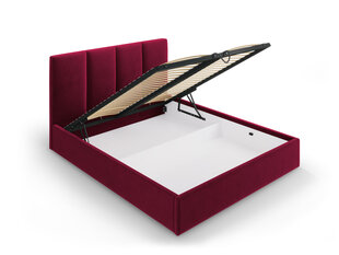 Кровать Micadoni Home Pyla, 160x200 см, красная цена и информация | Кровати | kaup24.ee